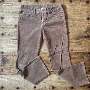J.Crew Favorite Fit Light Brown Tan Corduroys Pants Women’s Stretch Size 32R